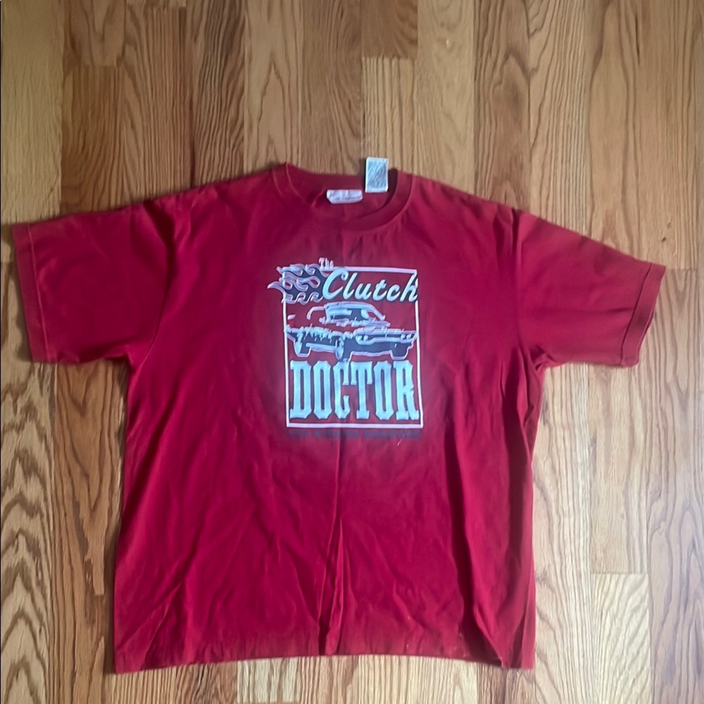 Vintage levi strauss signature tshirt “ the clutch doctor “ size l